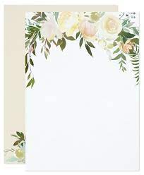 Watercolor Floral Pink Cream Ivory Shower Blank Invitation Zazzle Com In 2021 Watercolor Floral Wedding Invitations Floral Wedding Invitations Blank Wedding Invitation Templates
