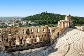 It was built in 161 ad by the athenian merchant herodes atticus in memory of his wife. Herodes Atticus Theatre In Athens Greece Greeka