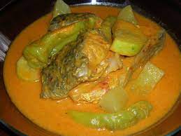 Tuang air dan masukkan tempoyak. Gulai Kuning Ikan Dan Timun Resepi Masakan Malaysia