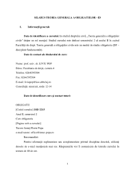 0 full pdf related to this paper. Doc Curs Teoria Generala A Obligatiilor Maria Baciu Academia Edu