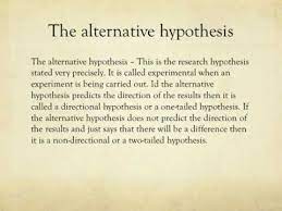 The hypothesis being tested is referred to as the null hypothesis and it is designated as h0. Definition Of Alternative Hypothesis In Research Definitoin