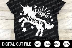 Download Papa Unicorn Father S Day Gift Shirt Unicorn Svg Clip Art 1299764 Cut Files Design Bundles