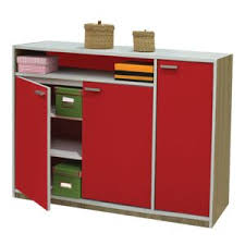 خزانة أحذية3أبواب 110 38 81سمخشب الكرز Storage Cabinets Office Furniture Furniture Household Saco Store