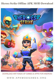 Start the game right now and get nice bonuses every day! Heroes Strike Offline Apk Mod Unlimited Money V45 Android Game Download Hero Download Games Android Games