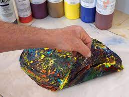 However, we recommend that you allow your paintings to dry for at least another three to four weeks so that not only the surface dries, but the complete drying process is complete. Making Skins With Fluid Acrylics Just Paint