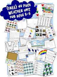 Educational Freebie Free 40 Page Weather Unit For Ages 3 9 Money Saving Mom Weather Unit Study Weather Theme Preschool Weather