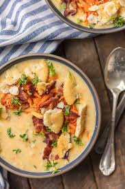 Clean and cut carrots into little pieces, in a pan melt 1 tbs of the butter, add the carrots and cover it in the spices. Hash Brown Potato Soup Recipe The Cookie Rookie How To Video