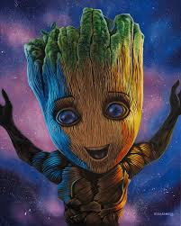 Guardians of the galaxy vol. Groot Guardians Of The Galaxy Marvel Rocket Comics Wood Painting By Artist Julia Gerasimova Saatchi Art