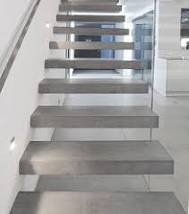 Roomstone Exclusive Fair Faced Concrete Products Self Supporting Cantilevered Staircase Cantilevered Staircase Con Concrete Staircase Staircase Fair Face