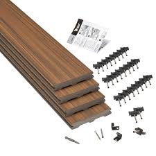 Trex Torino Brown Composite Deck Board T 24mm W 140mm L 2400mm Pack Of 4 Departments Diy At B Q Composite Decking Composite Decking Boards Deck Boards
