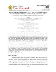 Begitu juga jika anda diberi sesuatu hartanah oleh ibu anda juga boleh menyemak status sama ada taksiran hartanah tersebut sama ada sudah selesai atau belum secara online di laman web jabatan penilaian. Pdf Kepemilikan Tanah Hak Milik Yang Dikuasai Bersama Warga Negara Indonesia Wni Dan Warga Negara Asing Wna Yang Diperoleh Berdasarkan Warisan Di Provinsi Aceh