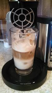 Brew using the specialty setting and heat ½ cup of milk in the microwave. Hosting During The Holidays With The Ninja Coffee Bar Review Christmasmdr15 Mom Does Reviews