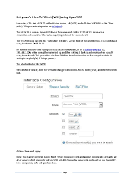 We did not find results for: How To Configure Wds On Openwrt Wi Fi Computer Network