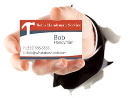 Your business card is not merely a small piece of thick paper, it is also a marketing tool to promote your products and services. Handyman Business Cards Made Easy