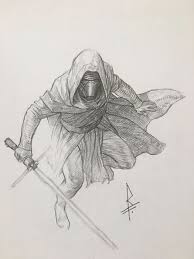 Star Wars Kylo Ren Full Figure Sketch Pencil By Riccardo Federici W B Schets Ideeen Kunst Ideeen Tekenen Schets