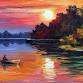“Boating at Sunset”, a PAINT & SIP EVENT with Lisa