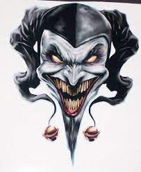 Jester Skulls Google Search Jester Tattoo Evil Clown Tattoos Evil Clowns