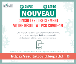 The certified translation can be given to customs, airlines or any other organisation requesting a pcr test. Biopath Laboratoires 307 Photos Medical Service 360 Boulevard Du Parc 62231 Coquelles France