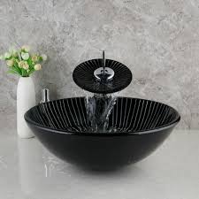 bathroom vessel sink drain faucet