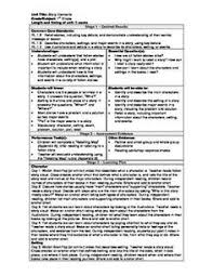 Story Elements Reader S Workshop Backward Design Unit Plan 1st Grade Rl 1 3 Lesson Plan Examples Udl Lesson Plans Unit Plan