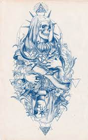 Youngangryandpoor Tattoo Art Drawings Satanic Tattoo Design Dark Art Tattoo