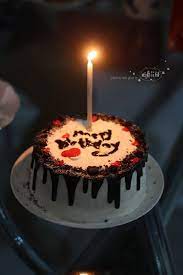 white garden 2020年5月3日 和女儿一起完成的蛋糕 cake desserts birthday candles
