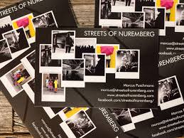 Make business cards that stand out with moo. A Street Photographer S Business Card Streets Of Nuremberg