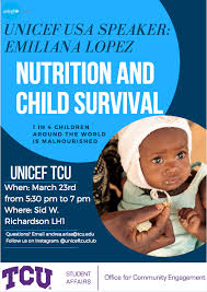 Prix unicef de littérature jeunesse. What2do Tcu Unicef Usa Speaker Event Emiliana Lopez