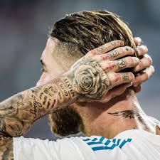 Ramos shows off new tattoos but what do they mean goal com from sergio ramos arm tattoo. Sergio Ramos Sergio Ramos Rockstar Incredible Tattoo Sepak Bola