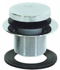 Drain flanges come in many different finishes and have a variety of stopper options for filling the tub. Ez Flo Chrome Toe Touch Bathtub Drain Mobile Home Parts Store 125102