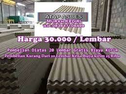 Genset, boiler, lift, eskalator, dll. Asbes Murah Kediri Home Facebook