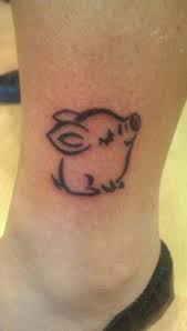Make pig animal name tattoo. 96 Pig Tattoos Ideas Pig Pig Art Cute Pigs