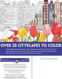 Printable cityscape coloring pages for adults. Welcome To Dover Publications