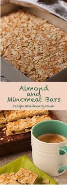 Almond And Mincemeat Bars Recipes Made Easy