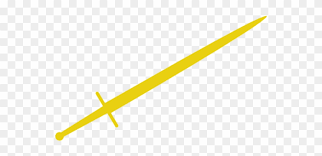 Gold sword minecraft png, transparent png. Vector Golden Sword Png Transparent Png 552x600 2162255 Pngfind