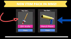 Murder mystery 2 crafting new flames ice dragon godlys. New Godly Pencil Pistol And Diy Knife In New Roblox Mm2 Update Youtube