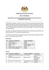 Dalam pendidikan sendiri teknologi kini memiliki peranan tersendiri dalam proses belajar mengajar. Kementerian Pengajian Tinggi On Twitter Kenyataan Media Bantuan Pelan Data Dan Peranti Kepada Pelajar Institusi Pendidikan Tinggi Ipt