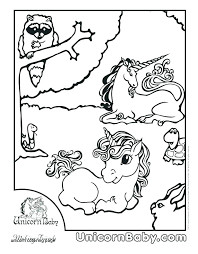 Will your kids color these with one color only or will they use different colors? Baby Unicorn Coloring Pages Printable Coloring And Drawing