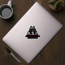 Ai will Become ASI - Artificial Intelligence Artwork - Sticker | TeePublic