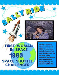  Make A Poster About Sally Ride Women S History Month Poster Ideas Sally Ride Women In History History Posters