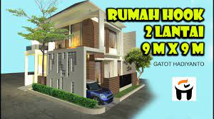 Beberapa daftar di bawah ini adalah contoh model rumah sederhana tapi indah dengan dua lantai. Rumah Hook 2 Lantai 9m X 9m Youtube