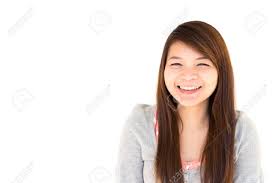 Round Face And White Skin Thai Hairy Woman With Gray Coat Is Smiling Stock  Photo, Picture and Royalty Free Image. Image 27225318.
