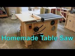 Homemade Table Saw Homemade Tables Table Saw Make A Table