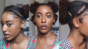 Keeping the hair on the sanctuaries short and smooth with an item is an incredible idea to revive your short hairstyle and improve the. 3 Cute Simple Hairstyles For Short Natural Hair Youtube