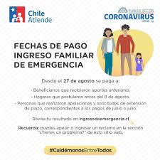 Solo podrán emitir sus apelaciones o reclamos quienes hayan realizado el trámite con anterioridad y no quienes quieran postular ahora, ya que el plazo expiró. Pagos Ingreso Familiar De Municipalidad De Tucapel Facebook