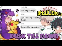 2 To The 1 To The 1 To The 3 Song Mha Bakugou And Deku Lyrics Prank Class 1 A With Dusk Till Dawn Bnha Mha Zynnarielle Youtube In 2020 Lyric Pranks Dusk Till Dawn Dusk