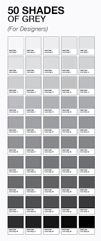 Pin By Level Group On Color And Interior Grey Colour Chart