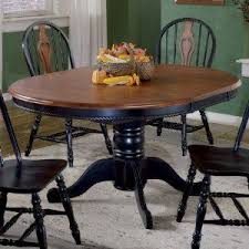 Amazon Com Sunset Trading 48 Inch Round Dining Table With Butterfly Leaf Color Black Cherry Home K Dining Table Dining Table Makeover Dining Room Table