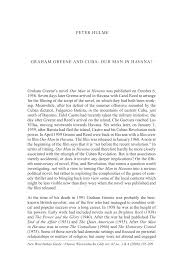 / why did many cubans resent the rule of fulgencio batista. Pdf Graham Greene And Cuba Our Man In Havana