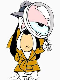 camiseta droopy dog classic cartoon detective de rainbowretro redbubble classic cartoon characters dog embroidery designs classic cartoons